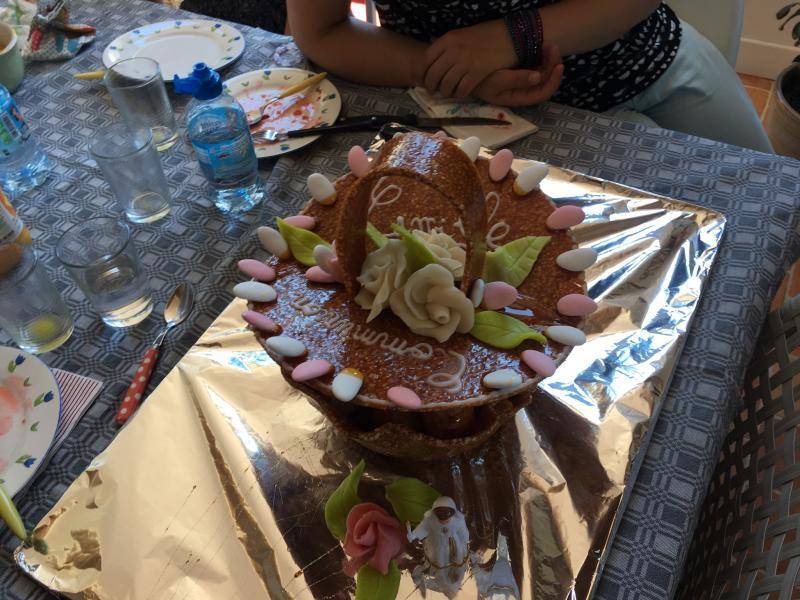 panier avec dragé